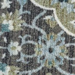 Discount 😉 Mohawk Home Hayden Floral Medallion Area Rug Blue ⌛ -Mohawk Home shop unnamed file 947